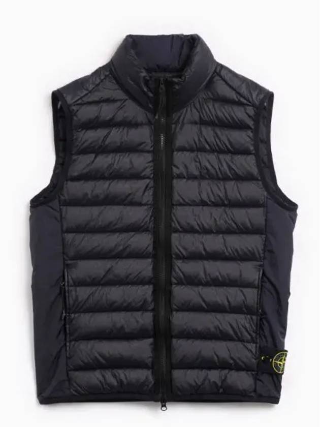 Loom Woven Chambers Recycled Nylon Down TC Vest Navy - STONE ISLAND - BALAAN 2