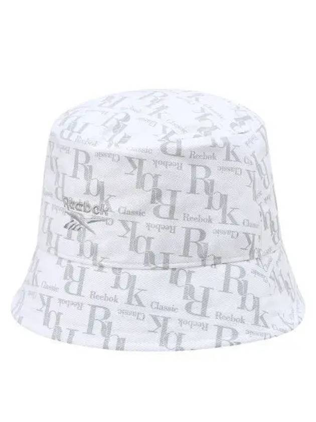 monogram bucket hat white - REEBOK - BALAAN 1