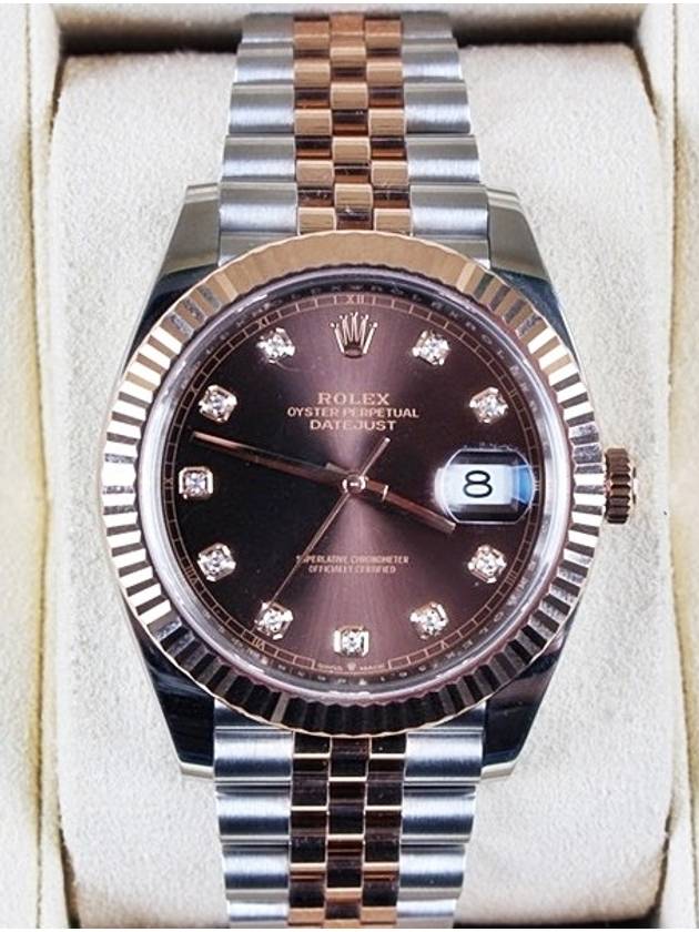 Rolex Datejust 41 Choco Edition 10p 20 Years - ROLEX - BALAAN 3