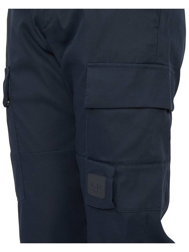 Technical Panama Ergonomic Cargo Straight Pants Navy - CP COMPANY - BALAAN 10