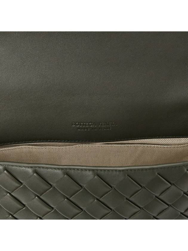 Cobble Intrecciato Large Napa Leather Messenger Bag Camping - BOTTEGA VENETA - BALAAN 11