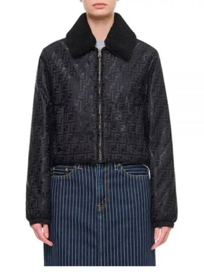 Ski FF Nylon Jacket Black - FENDI - BALAAN 2