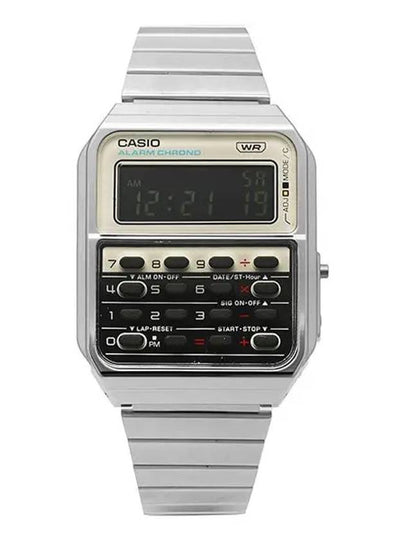 Watch CA 500WE 7BDF 7B Data Bank Digital Square Vintage Metal Men s - CASIO - BALAAN 2