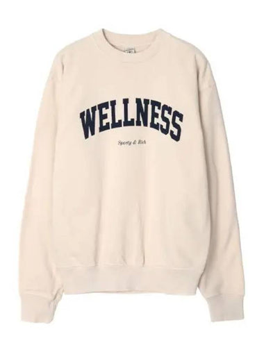 Wellness Ivy Crew Neck Sweatshirt - SPORTY & RICH - BALAAN 1