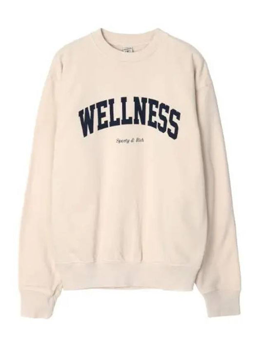 Wellness Ivy Crew Neck Sweatshirt Women - SPORTY & RICH - BALAAN 1