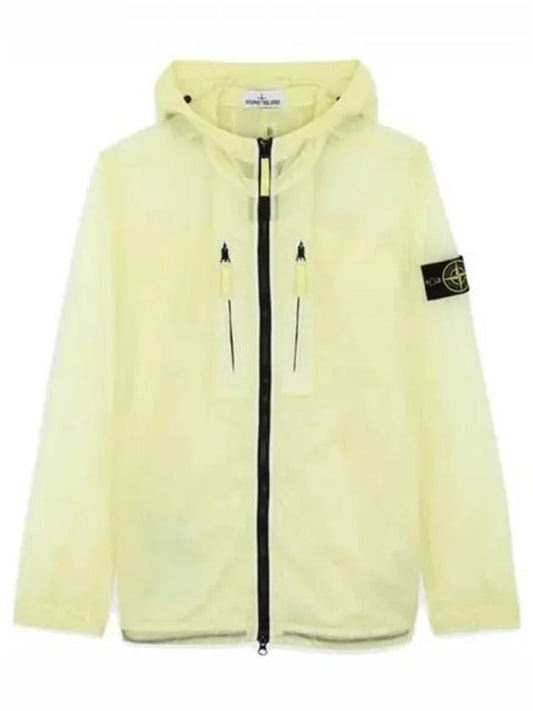 Men's Wappen Patch Lucido TC Windbreaker Lemon - STONE ISLAND - BALAAN 2