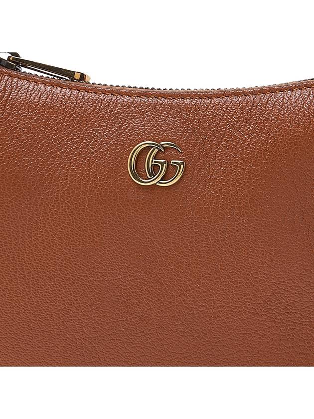 Aphrodite Double G Small Shoulder Bag Brown - GUCCI - BALAAN 7