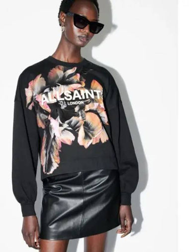 Fluoril Lila Sweat W097JB 5 - ALLSAINTS - BALAAN 1