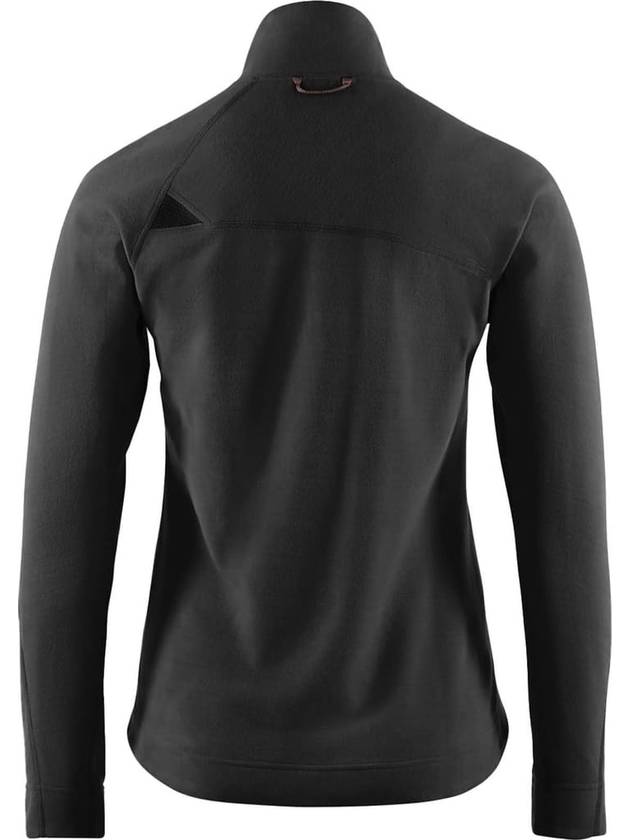 Women's Sigyn Half Zip Sweatshirt Raven - KLATTERMUSEN - BALAAN 3