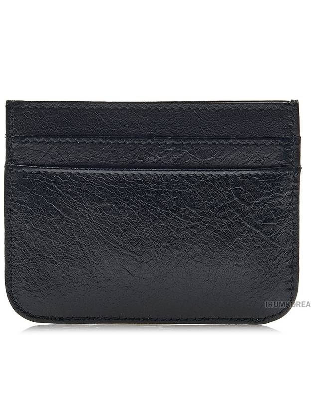 BB Logo Card Wallet Black - BALENCIAGA - BALAAN 4