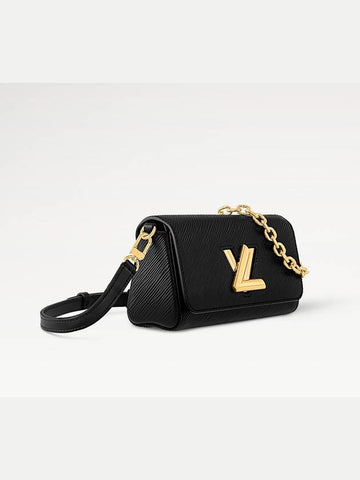 Women s Twist Mini Logo Leather Cross Bag Black 83077 - LOUIS VUITTON - BALAAN 1