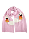 Swan Scarf Pink - JW ANDERSON - BALAAN 1