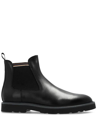 Paul Smith Argo Side-Panel Leather Ankle Boots - PAUL SMITH - BALAAN 1