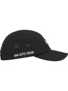 Logo Patch Side Embroidered Ball Cap Black - SUPREME - BALAAN 3