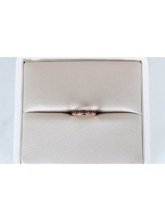 Quatre Classic Brown Ring Rose Gold No 50 - BOUCHERON - BALAAN 4