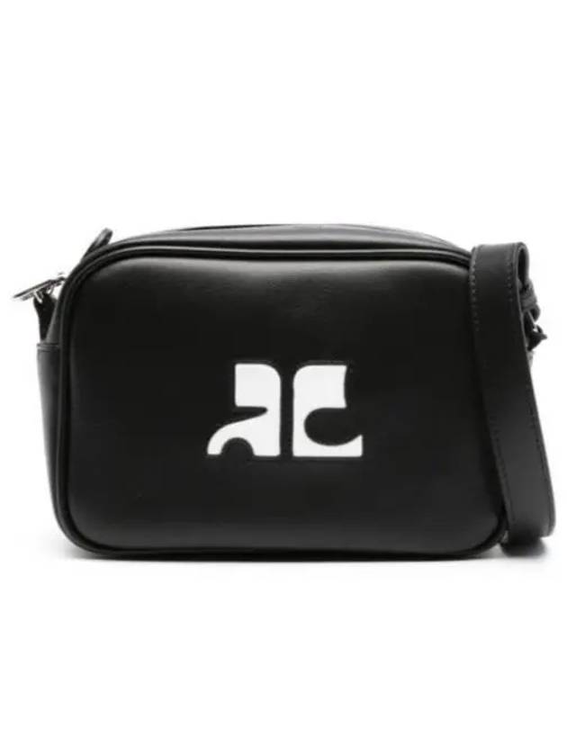 Leather Top Handle Cross Bag Black - COURREGES - BALAAN 2