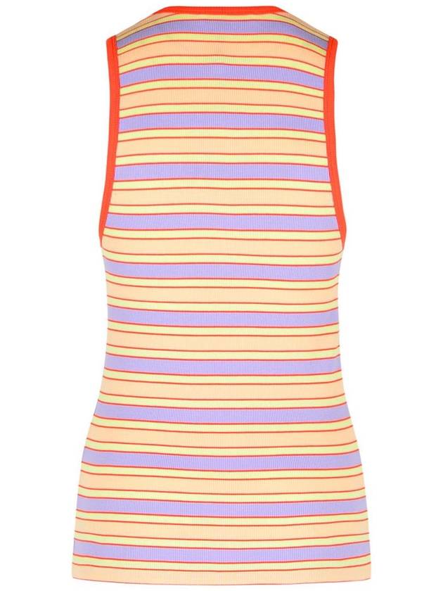 JW Anderson Pink Cotton Tank Top - JW ANDERSON - BALAAN 3