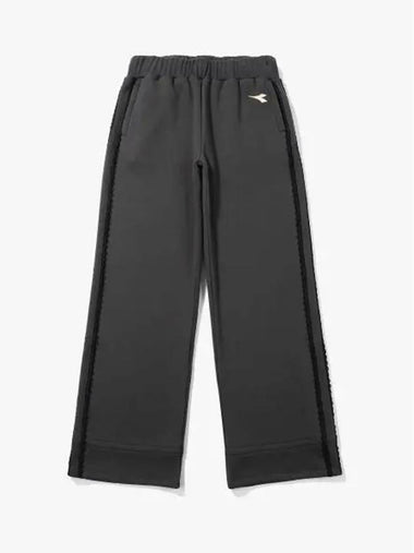 Diadora Crosscoat Lace Line Sweatpants CHARCOAL GRAY - DIADORA - BALAAN 1