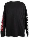 Cotton Mirror Print Long Sleeve T Shirt L - GUCCI - BALAAN 1