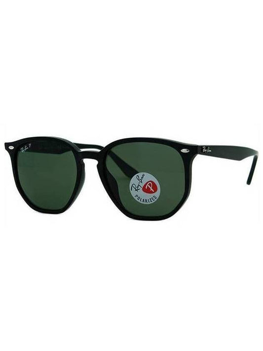 Eyewear Polarized Irregular Propionate Sunglasses Green - RAY-BAN - BALAAN 1