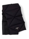 Triangle Logo Muffle Black - PRADA - BALAAN 2