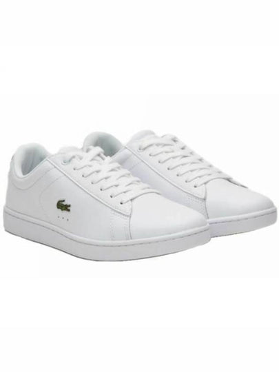 Carnaby Evo BL Leather Low Top Sneakers White - LACOSTE - BALAAN 2