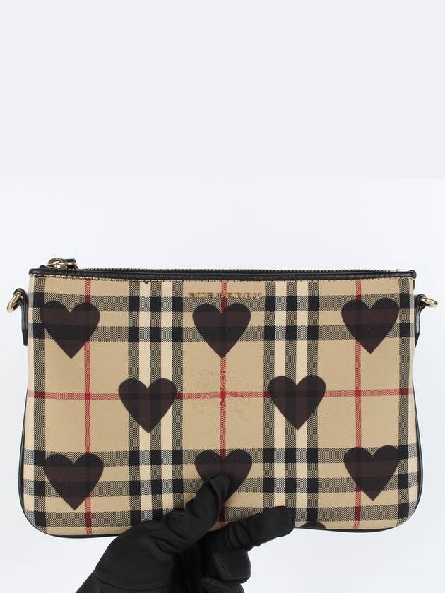 Heart Edition Cross Clutch Bag - BURBERRY - BALAAN 3