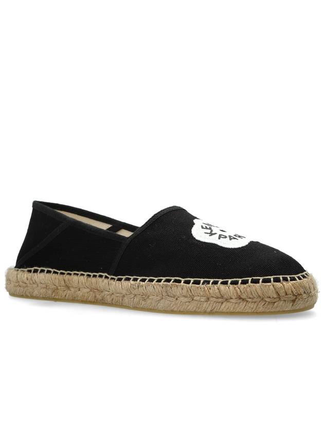 Kenzo Espadrilles With Logo, Women's, Black - KENZO - BALAAN 4