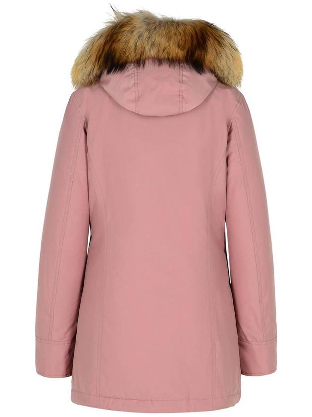 Woolrich 'Artic' Pink Cotton Blend Parka - WOOLRICH - BALAAN 3