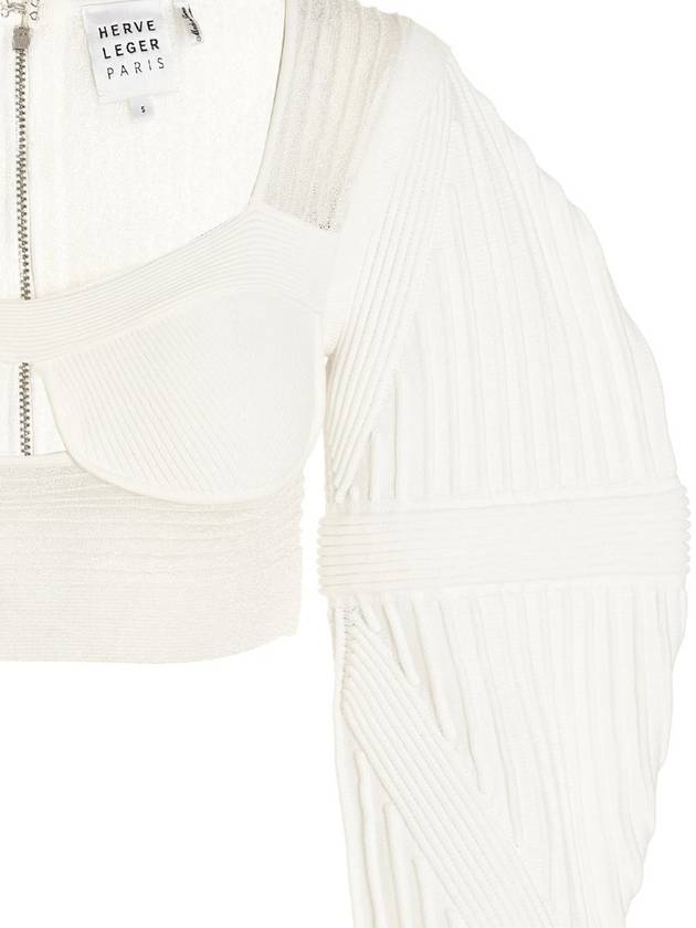 Hervé Léger Knit Bustier Top - HERVE LEGER - BALAAN 3