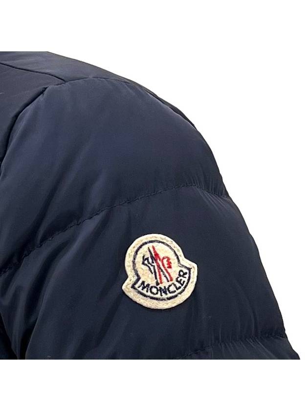 Flamette long padding navy - MONCLER - BALAAN 7