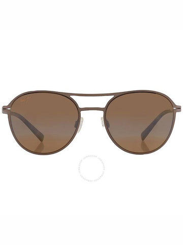 Maui Jim Half Moon HCL Bronze Pilot Unisex Sunglasses H890-01 52 - MAUI JIM - BALAAN 1