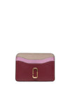 Color Block Leather Card Holder S144L01FA21647 - MARC JACOBS - BALAAN 1