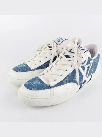 LV Charlie denim sneakers 8 270 - LOUIS VUITTON - BALAAN 1