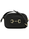 Horsebit 1955 Small Shoulder Bag Black - GUCCI - BALAAN 2