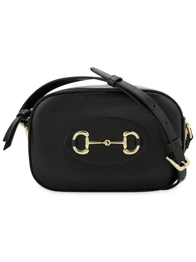 Horsebit 1955 Small Shoulder Bag Black - GUCCI - BALAAN 4