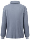 Men's Soft Pleated Knit Top Blue - MONPLISSE - BALAAN 3