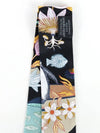 Precious Paradise Twilly Scarf Noir - HERMES - BALAAN 4