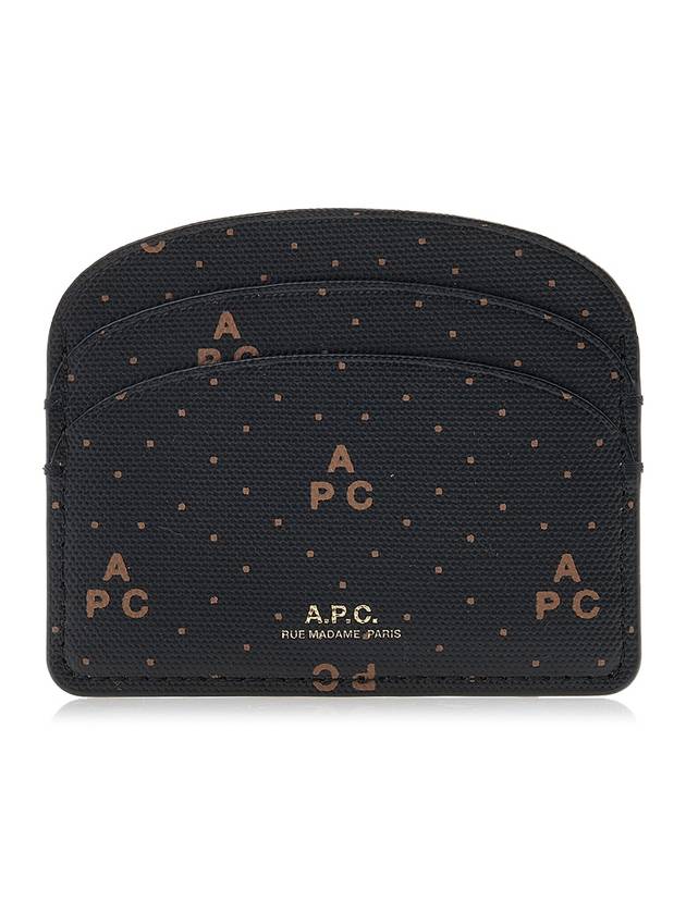 Demi Lune Card Wallet Black - A.P.C. - BALAAN 2