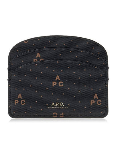 Demi Lune Card Wallet Black - A.P.C. - BALAAN 2