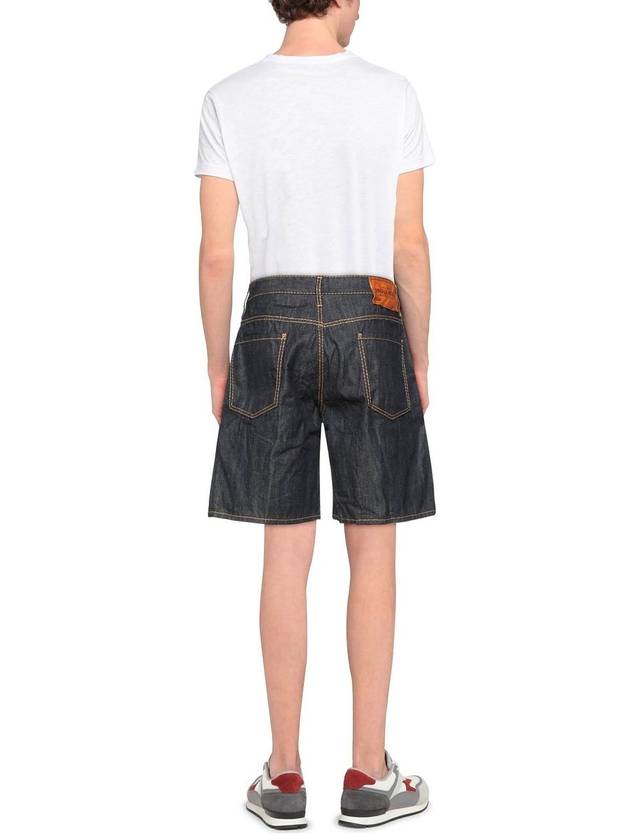 overfit bermuda denim shorts - DSQUARED2 - BALAAN 4