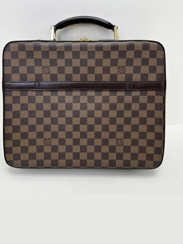 Brown Damier Box Briefcase 4VLVB27967 - LOUIS VUITTON - BALAAN 2