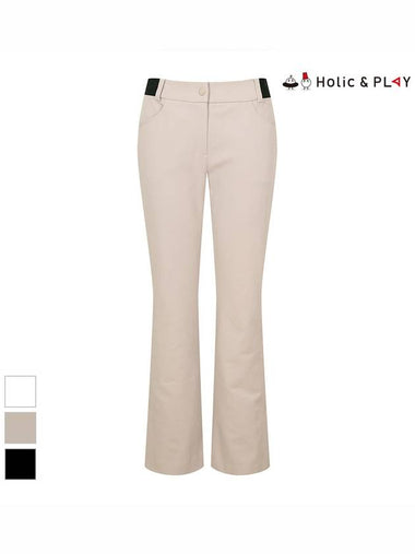 essential hem slit bootcut pantsHE1WPT002 - HOLIC&PLAY - BALAAN 1