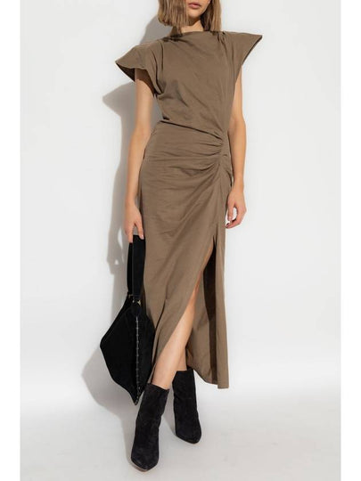 Isabel Marant Dress Nadela, Women's, Brown - ISABEL MARANT - BALAAN 2