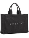 Logo embroidered open top tote bag BK50DXK1Y2_001 - GIVENCHY - BALAAN 5