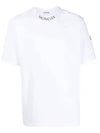 Logo Cotton Short Sleeve T-shirt White - MONCLER - BALAAN 2