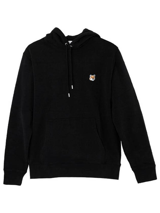 Fox Head Patch Regular Hoodie Black - MAISON KITSUNE - BALAAN 2