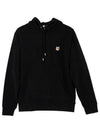 Fox Head Patch Regular Hoodie Black - MAISON KITSUNE - BALAAN 2