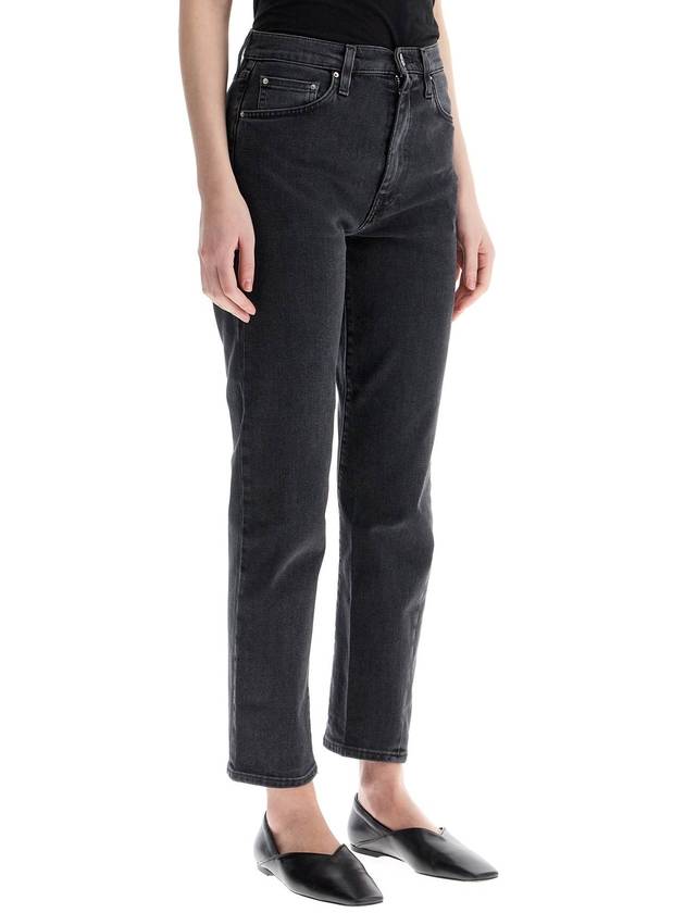 Twisted Seam Straight Jean Grey - TOTEME - BALAAN 3