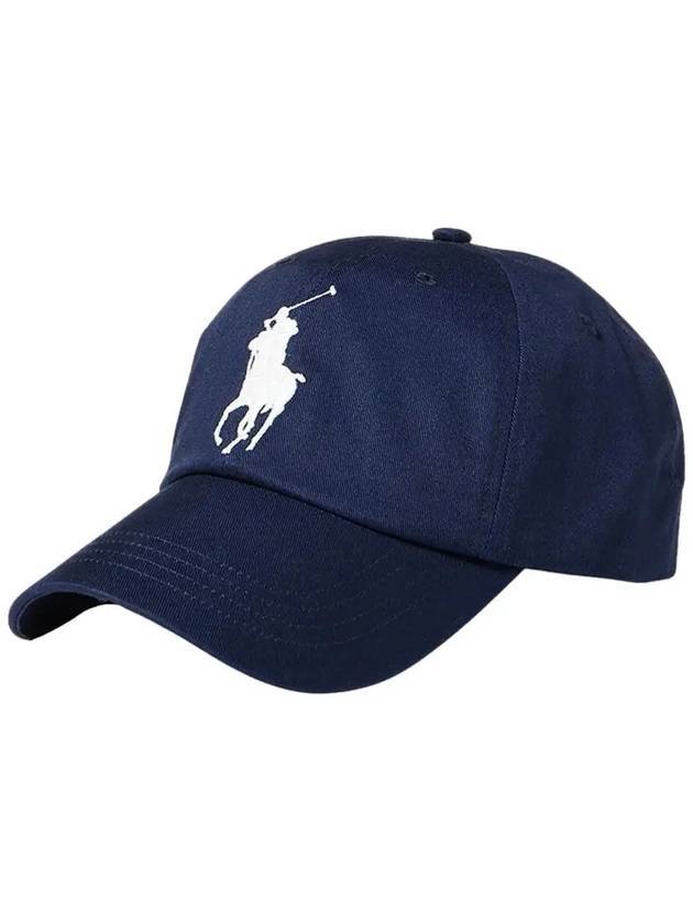 Big Pony Logo Ball Cap Navy - POLO RALPH LAUREN - BALAAN 1